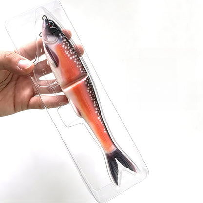 22cm 2-Section Premium Soft Bait - Includes Double Hooks