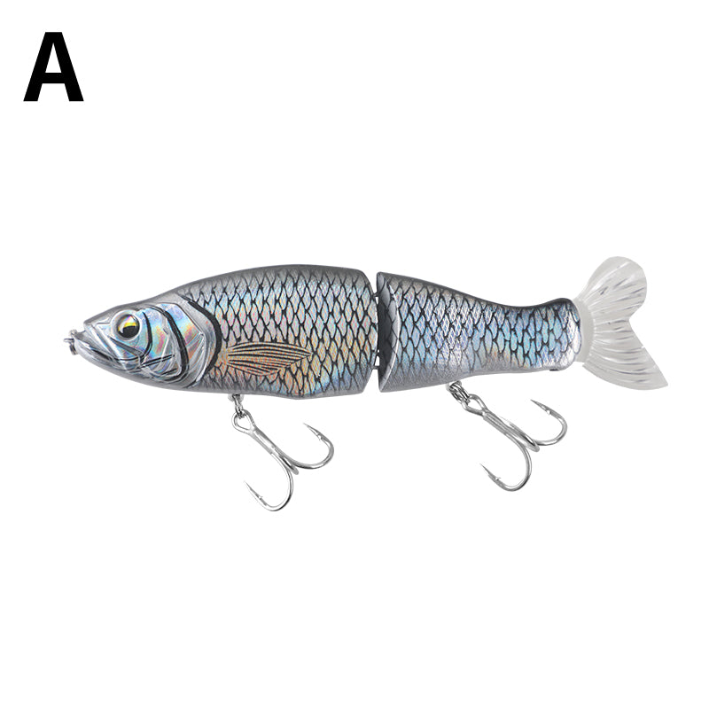 13.5cm 30g Two Jointed Slow Sinking Pencil Lure, Multi-Jointed Bionic Hard Bait for Bass Saltwater Fishing – LUREGO FISHING