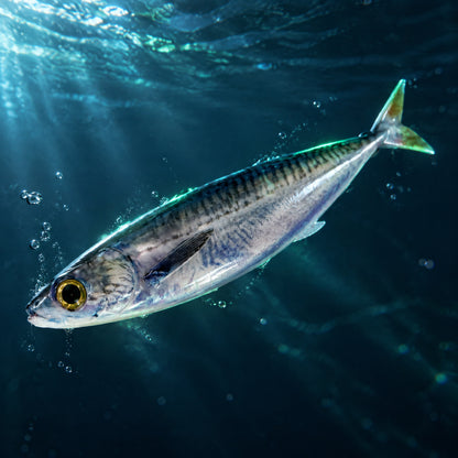 LUREGO Glow Mackerel Swimbait 20/25cm – Weedless Soft Lure for Flounder & Sea Bass