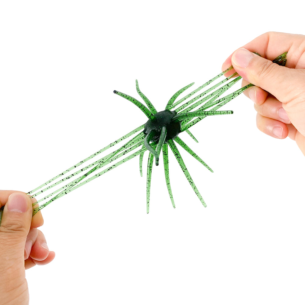 TPE Fishing Lure Simulated Sea Urchin Lures Soft Silicone