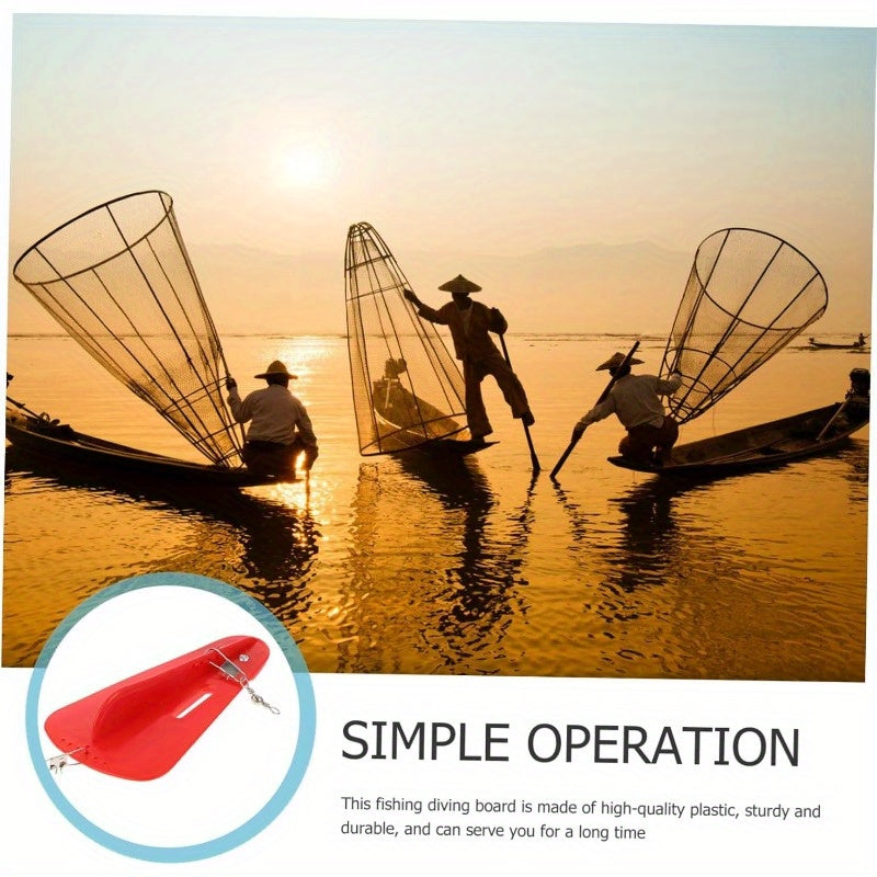 Lead Weight & Swivel Diving Plane - Fast-Sinking Long Cast Rig with Metal Swivel System
