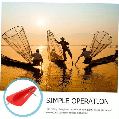 Lead Weight & Swivel Diving Plane - Fast-Sinking Long Cast Rig with Metal Swivel System