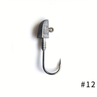 14g-56g BKK Fishing Hook BKK Professional Grade 14g28g42g56g Anti-Slip Lead Head Fishing Hook 7/0