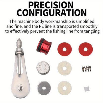 Fishing Knot Tyer Tool - 3-Second Quick Tie, Anti-Slip Design for Saltwater/Lure/Fly Fishing