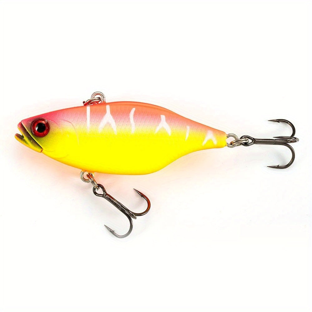 12g Sinking VIB Lure - ABS Hard Bait with High-Frequency Vibrating Beads, 2.36inch Long Distance Casting for Bass & Pike