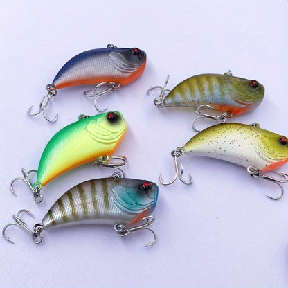 13g Sinking VIB Hard Bait ABS Vibrating Jig for Bass & Trout - 2.17" Long-Distance Casting