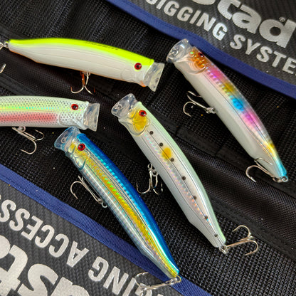 28g ABS Fishing Popper Lure with Wire-Integrated Reinforced Body