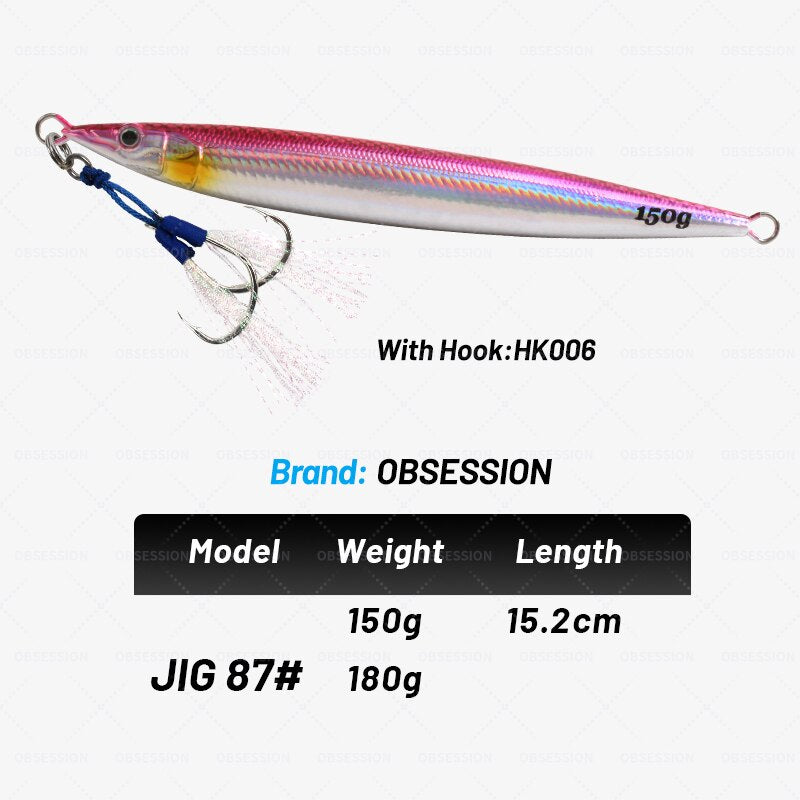 4pcs/lot 150g 180g Jig bait