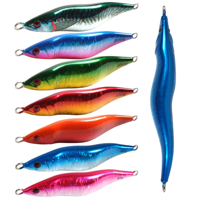 3D Print Laser S Shape 300g 400g Jig Lures