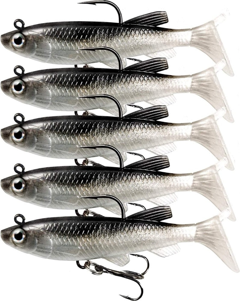 Soft Plastic Swimbaits with Paddle Tail 8cm/14g