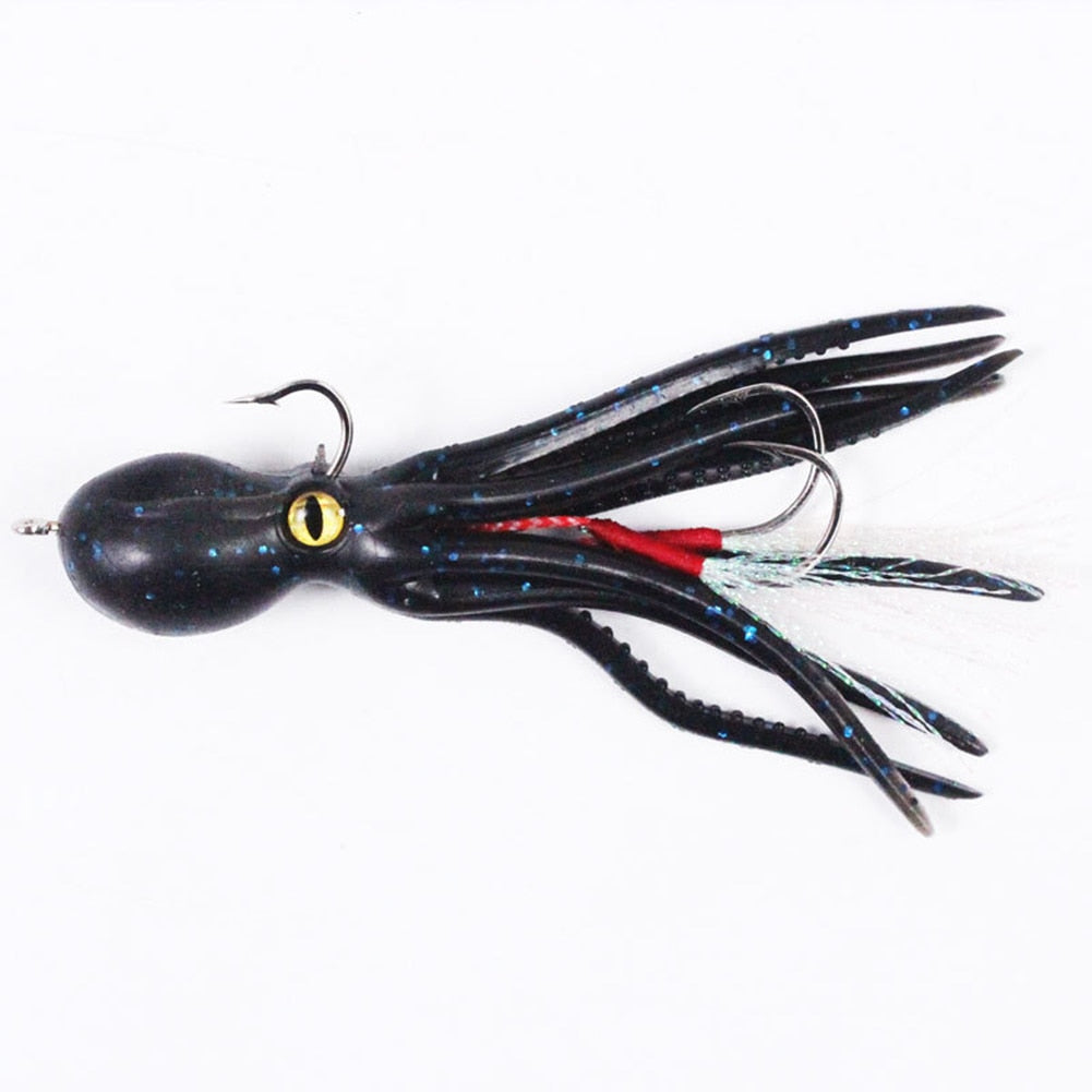 21g/11cm Squid Skirts Double Sharp Hook