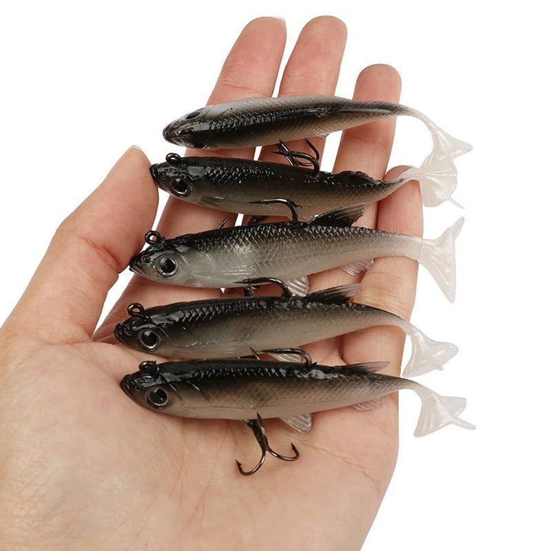 Soft Plastic Swimbaits with Paddle Tail 8cm/14g